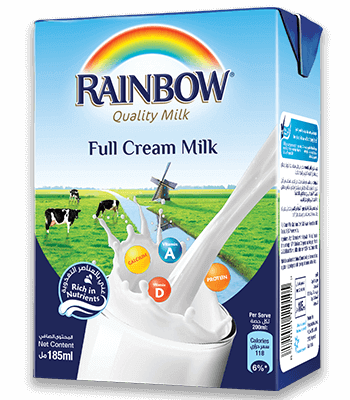 Rainbow Plain Milk Full Fat